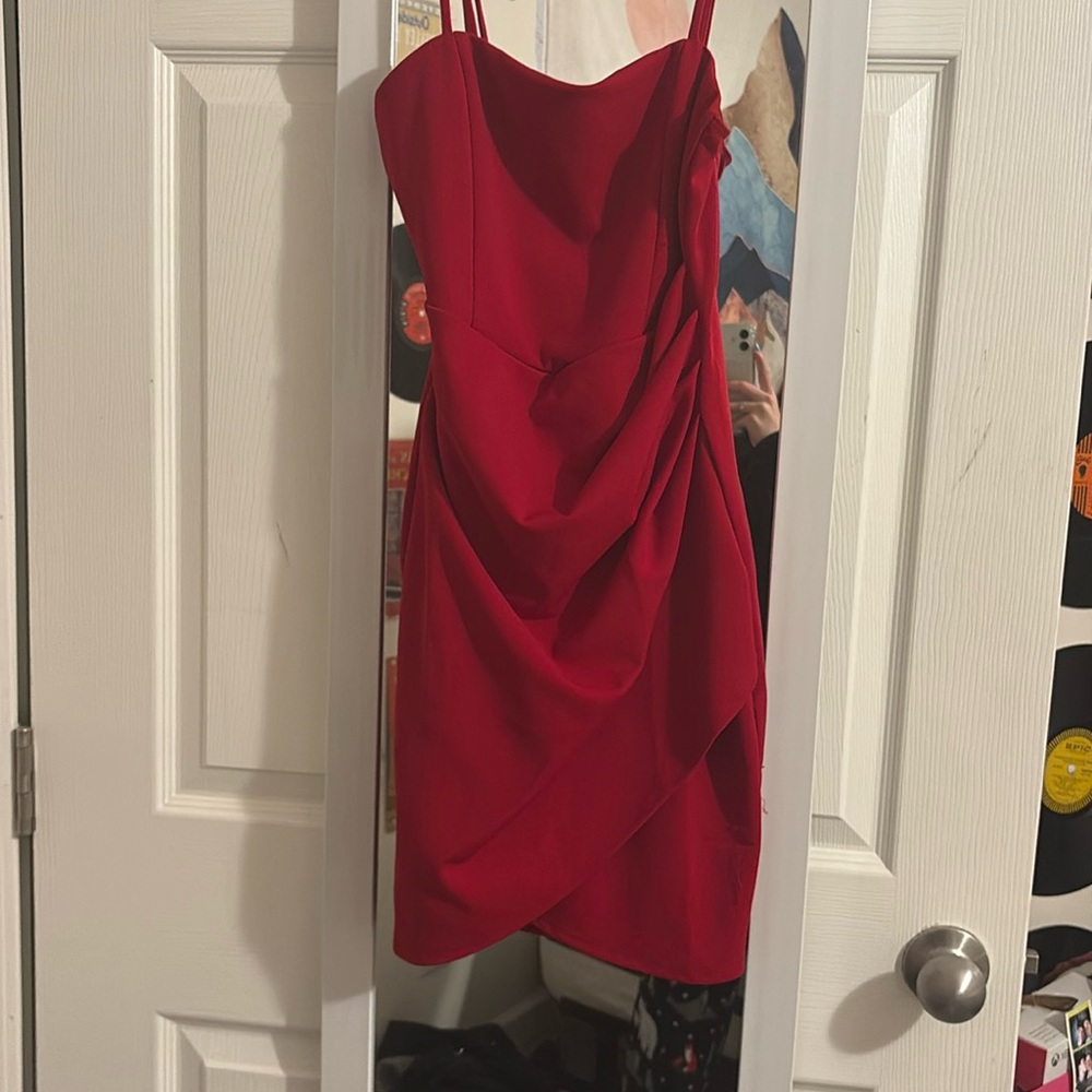 short red dress